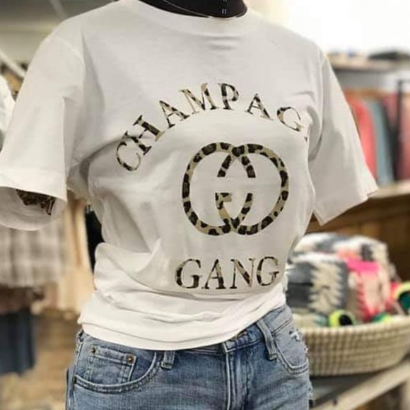 Bella Canvas Tops - Champagne Gang Tee